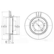 OEM BRAKE DISC (DOUBLE PACK) BG3587