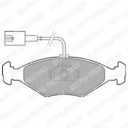 OEM BRAKE PAD AXLE SET LP1855