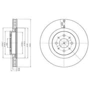 OEM BRAKE DISC (DOUBLE PACK) BG4308