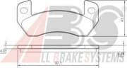 OEM Brake Pads/ABS 37341