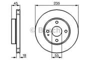 OEM BREMSSCHEIBE 0986478241