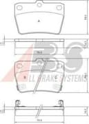 OEM Brake Pads/ABS 37227