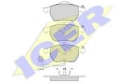 OEM PAD KIT, DISC BRAKE 181396