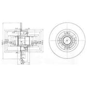 OEM BRAKE DISC (DOUBLE PACK) BG3888