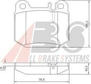 OEM Brake Pads/ABS 37194