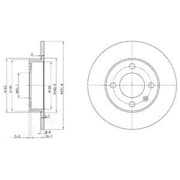 OEM BRAKE DISC (DOUBLE PACK) BG3505