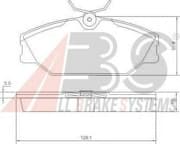 OEM Brake Pads/ABS 37138