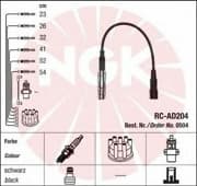 OEM WIRES FOR SPARK PLUGS 0504