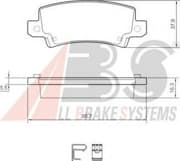 OEM Brake Pads/ABS 37406