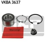 OEM BEARING, HUB VKBA3637