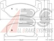 OEM Brake Pads/ABS 36711