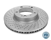 OEM BRAKE DISC-FRT/LEFT/CAYMAN 4835210002PD