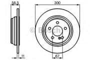 OEM BREMSSCHEIBE 0986478472