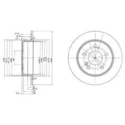 OEM BRAKE DISC (DOUBLE PACK) BG2291