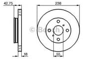 OEM BREMSSCHEIBE 0986478438