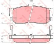 OEM BRAKE PAD GDB3181