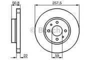 OEM BREMSSCHEIBE 0986478512