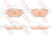 OEM BRAKE SHOE, DRUM GDB2050