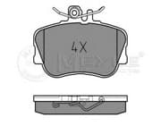 OEM DISC BRAKE PAD SET 0252143920