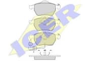 OEM BRAKE PAD SHARAN 96-02 VW 181384