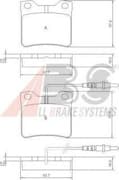 OEM PAD KIT, DISC BRAKE 36683