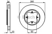 OEM BREMSSCHEIBE 0986478568