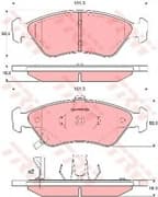 OEM PAD KIT, DISC BRAKE GDB3173