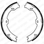 OEM BRAKE SHOE AXLE SET LS1923