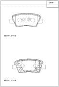 OEM BRAKE PAD KD9781