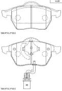 OEM BRAKE PAD KD7563