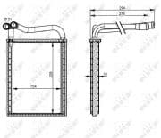 OEM RADIATOR ASSY, HEATER 54339