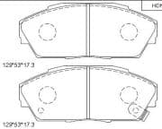 OEM BRAKE PAD KD1774