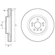 OEM BRAKE DISC (SINGLE PACK) BG9968