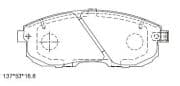 OEM BRAKE PAD KD1515