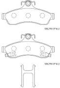 OEM PAD KIT, DISC BRAKE KD6735