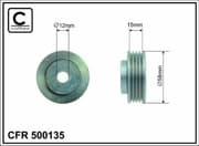 OEM PULLEY ROLLER ASSY 500135