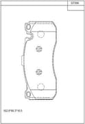 OEM BRAKE PAD KD7399