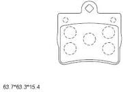 OEM BRAKE PAD KD7573