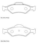 OEM BRAKE PAD KD6516