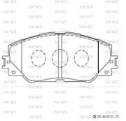 OEM PAD KIT, DISC BRAKE A1N129