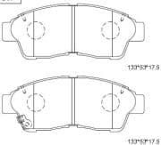 OEM Advance Technology Brake Pad Kit KD2718