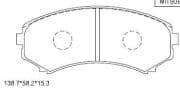 OEM PAD KIT, DISC BRAKE KD4200