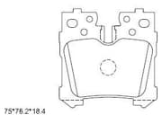 OEM BRAKE PAD KD2785