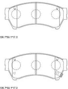 OEM PAD KIT, DISC BRAKE KD3739