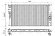 OEM RADIATOR ASSY, A/C 735454