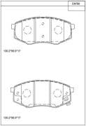 OEM BRAKE PAD KD9780