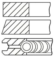 OEM RING SET, PISTON 0813840000