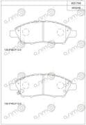 OEM PAD KIT, DISC BRAKE KD1746