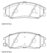 OEM BRAKE PAD KD9721