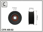 OEM TENSIONER ASSY, PULLEY 49992